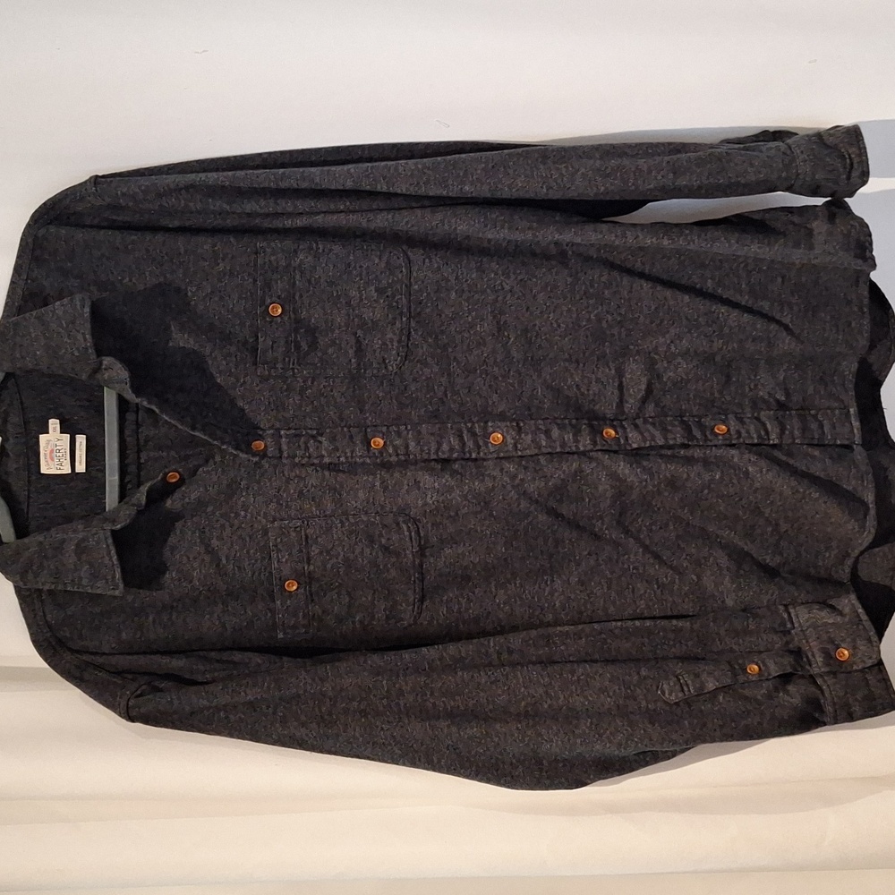 Faherty organic cotton Knit Alpine Shirt size XXL